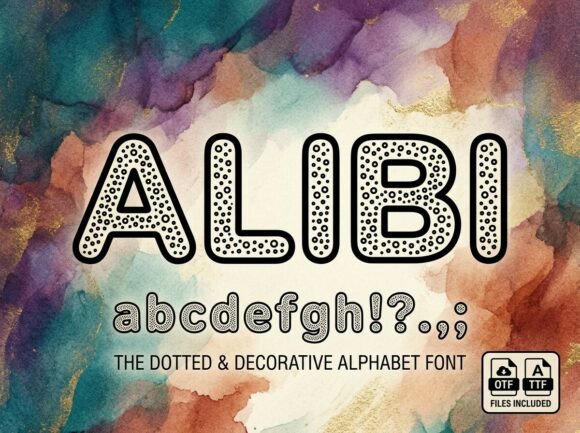 Alibi: A Display Typeface That Makes Your Brand Feel Intentional