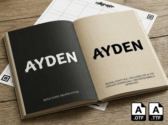 Ayden: A Display Font That Makes Your Brand Instantly Memorable