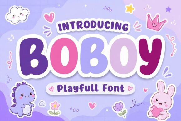Boboy Font: A Cheerful Display Typeface for Scroll-Stopping Campaigns