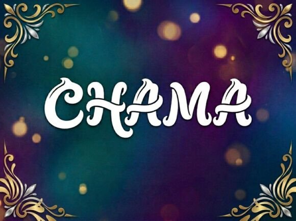 Chama: A Bold Display Font That Commands Attention