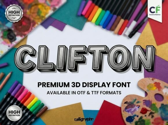 Clifton: A Display Font That Anchors Editorial Mood