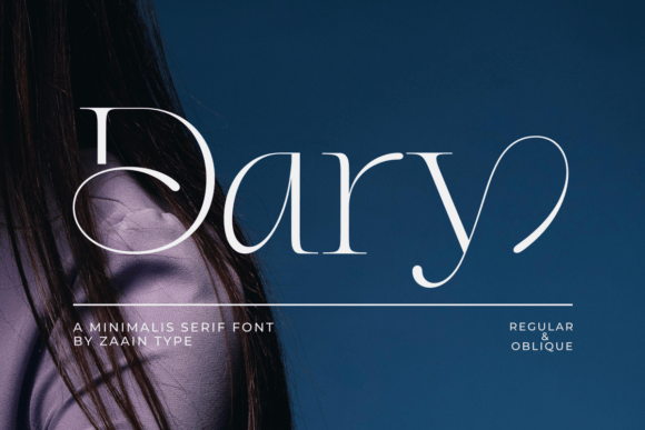 Dary: A Modern Serif Font for Elegant Digital Headlines