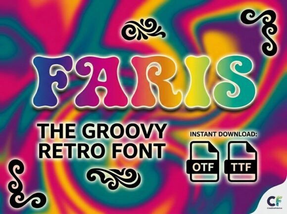 Faris: A Standout Display Font for Small Business Branding