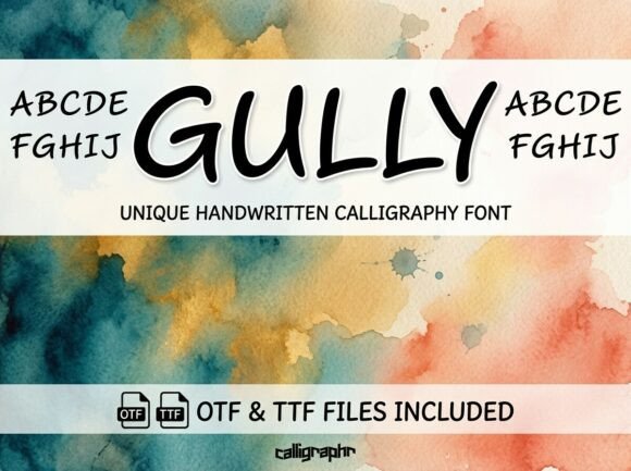 Gully: A Bold Display Font That Commands Attention