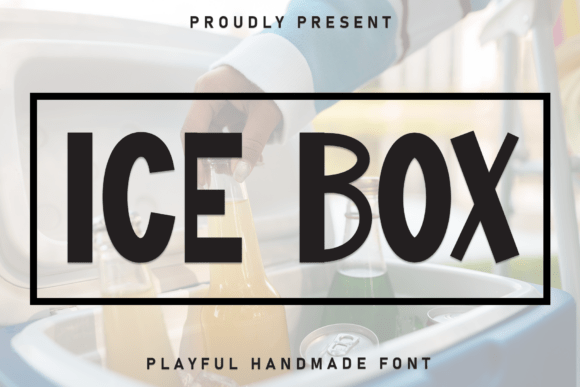 Ice Box: A Handwritten Display Font That Feels Like a Quiet Smile