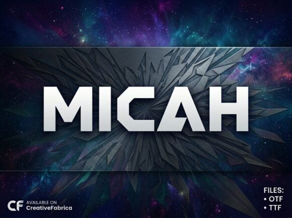 Micah: A Display Font That Earns Its Space