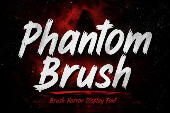 Phantom Brush: A Display Font That Grabs Attention—Not Just Eyes