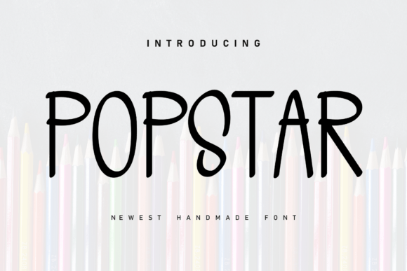 Popstar Handwritten Font for Real Branding Moments