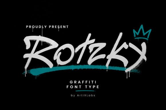 Rotzky: A Display Font That Commands Attention—Not Just Decoration