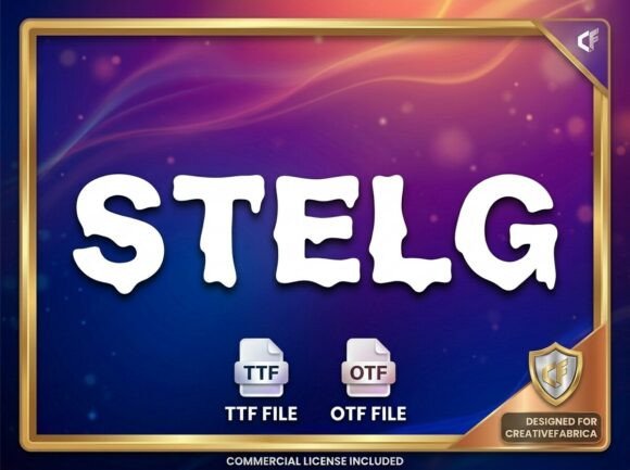 Stelg: A Display Font That Makes Your Brand Instantly Memorable