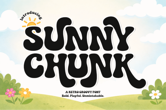 Sunny Chunk: A Display Font That Radiates Brand Confidence