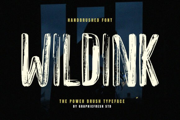 Wildink: A Bold Display Font That Commands Attention Online